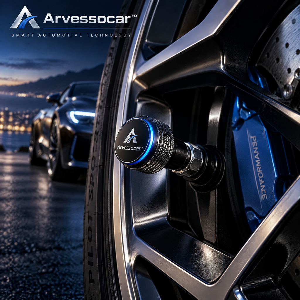 Arvessocar™ Smart Tire Pressure Sensor Cap