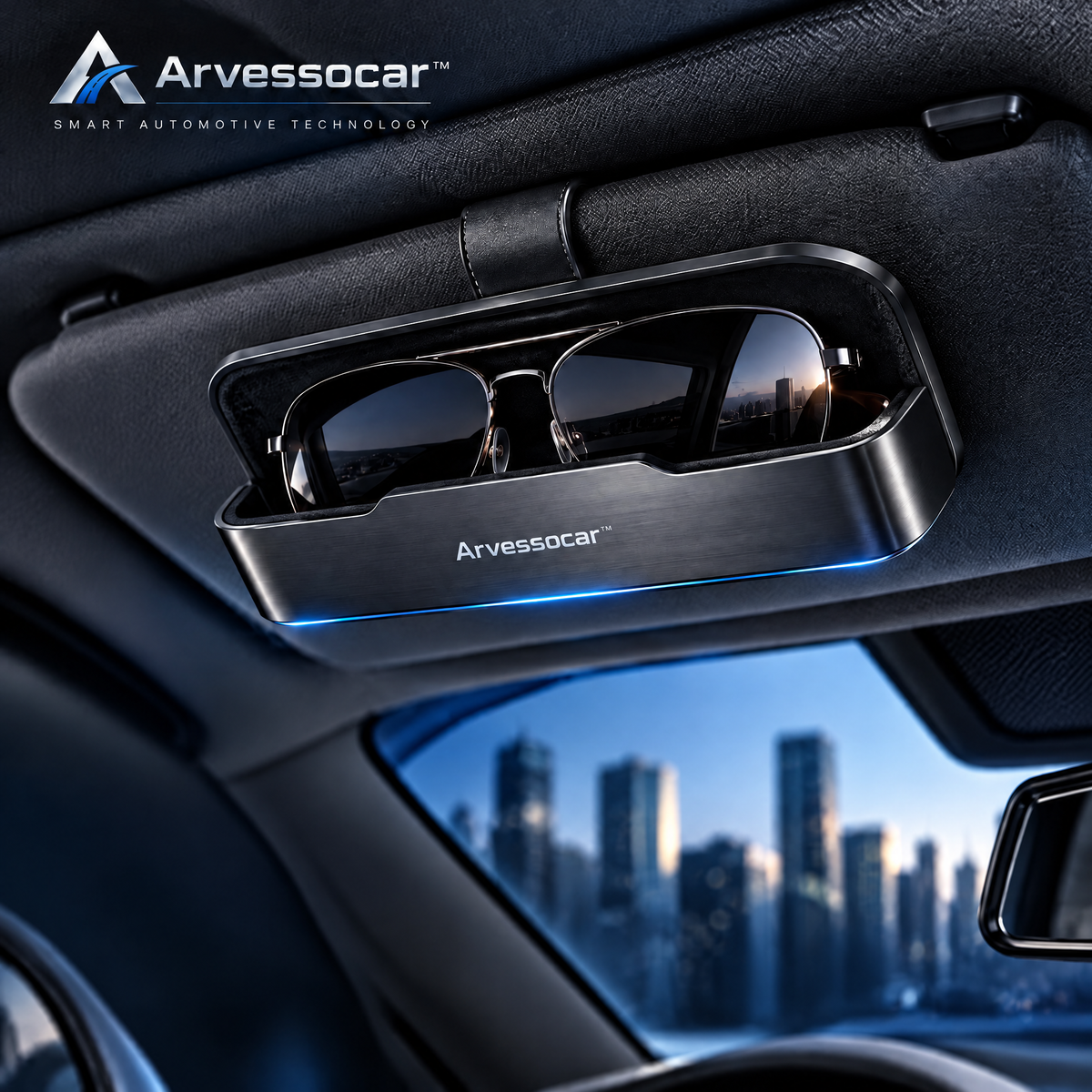 Arvessocar™ Magnetic Sunglasses Holder
