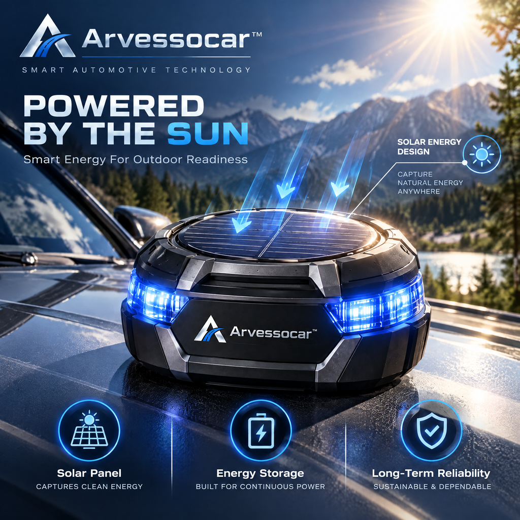 Arvessocar™ Solar Powered Emergency Beacon
