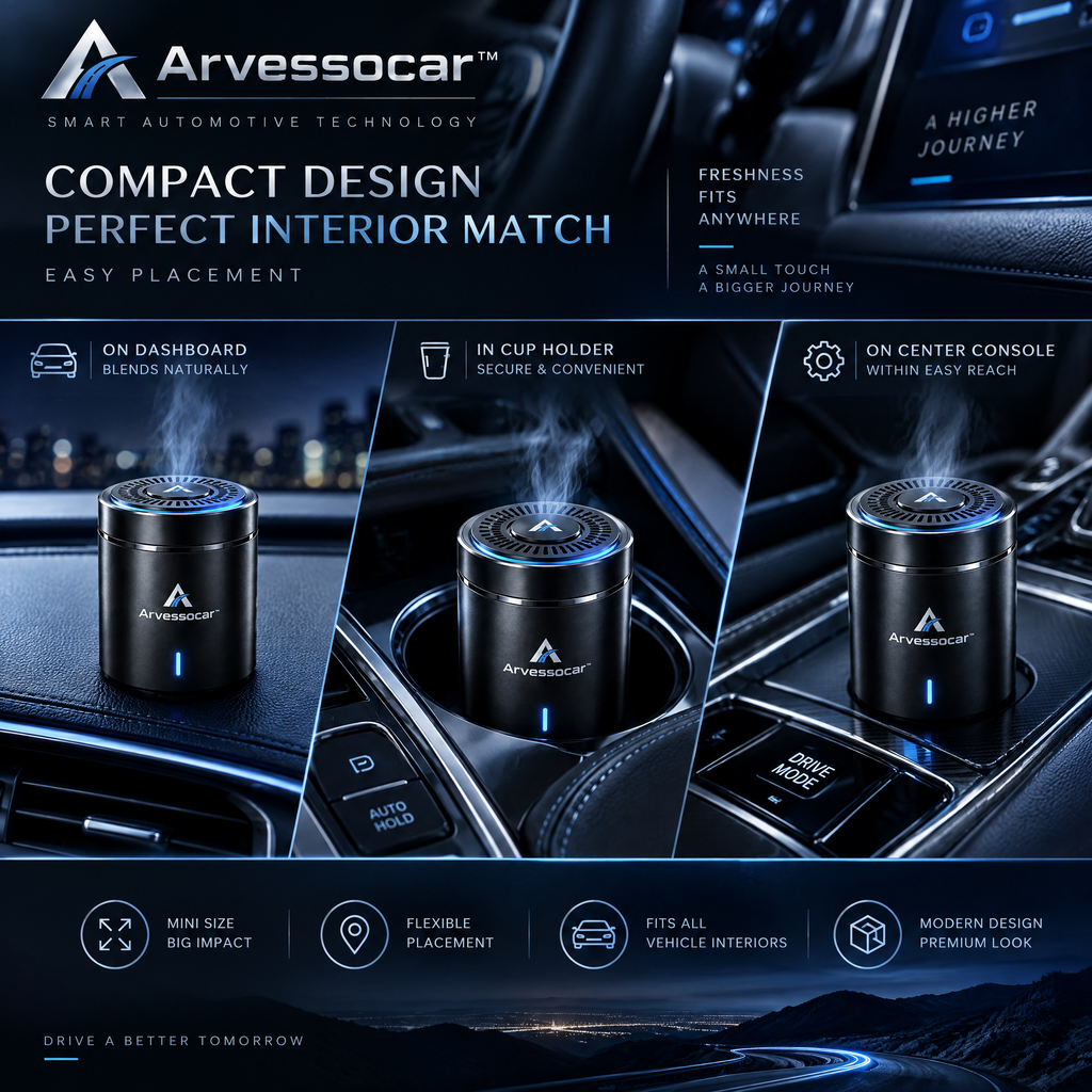Arvessocar™ Smart Car Air Freshener Diffuser