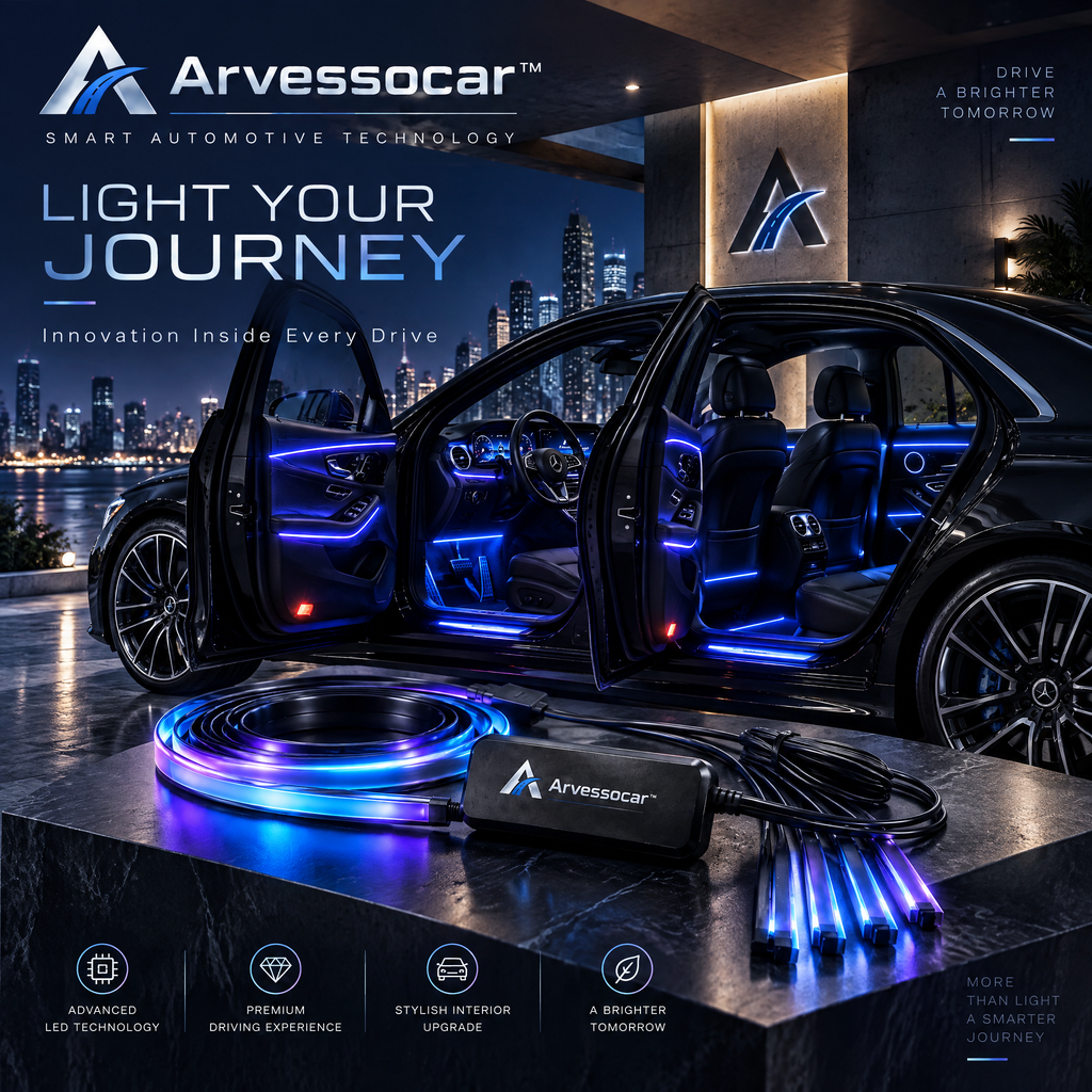 Arvessocar™ Smart Ambient LED Light Strip
