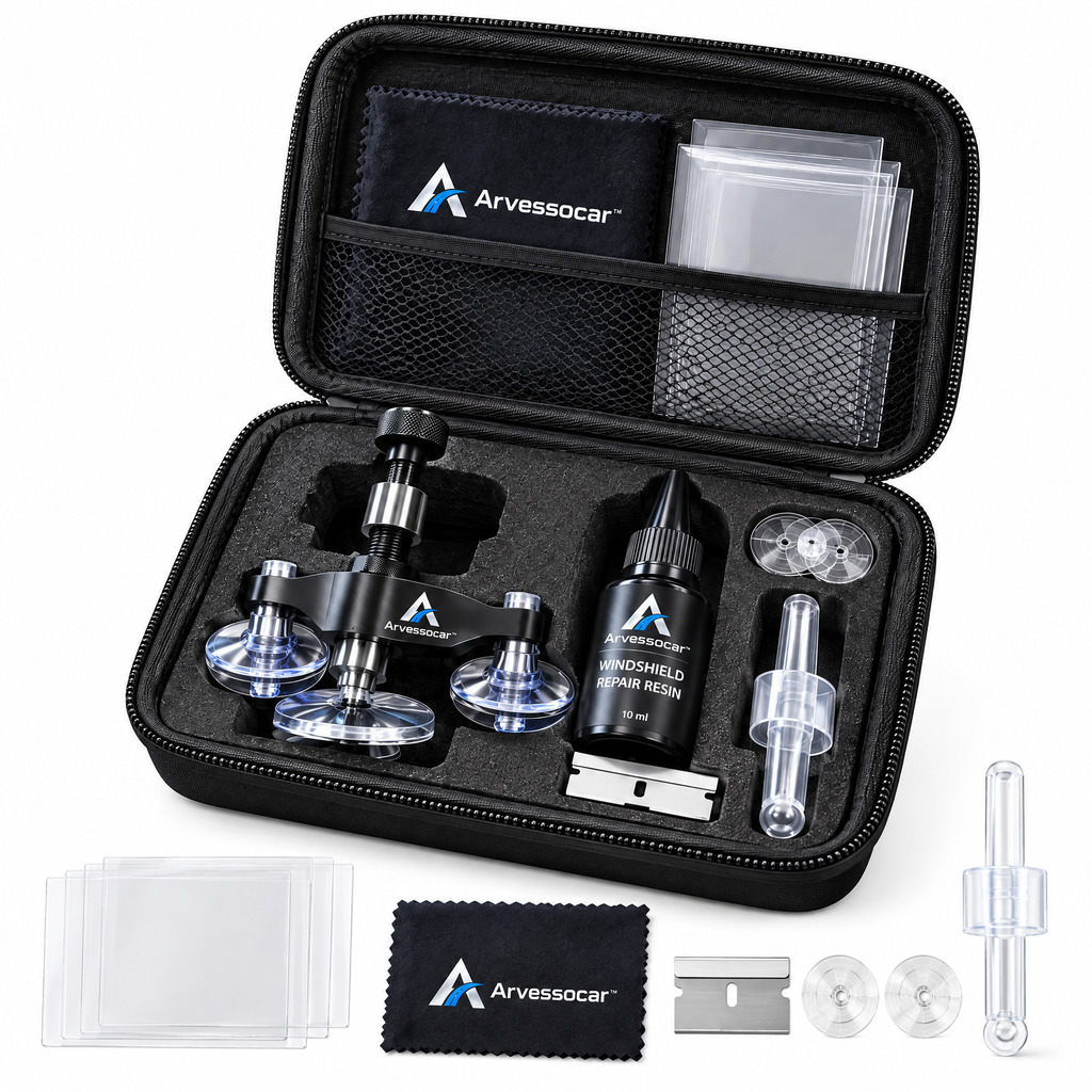 Arvessocar™ Portable Windshield Repair Kit